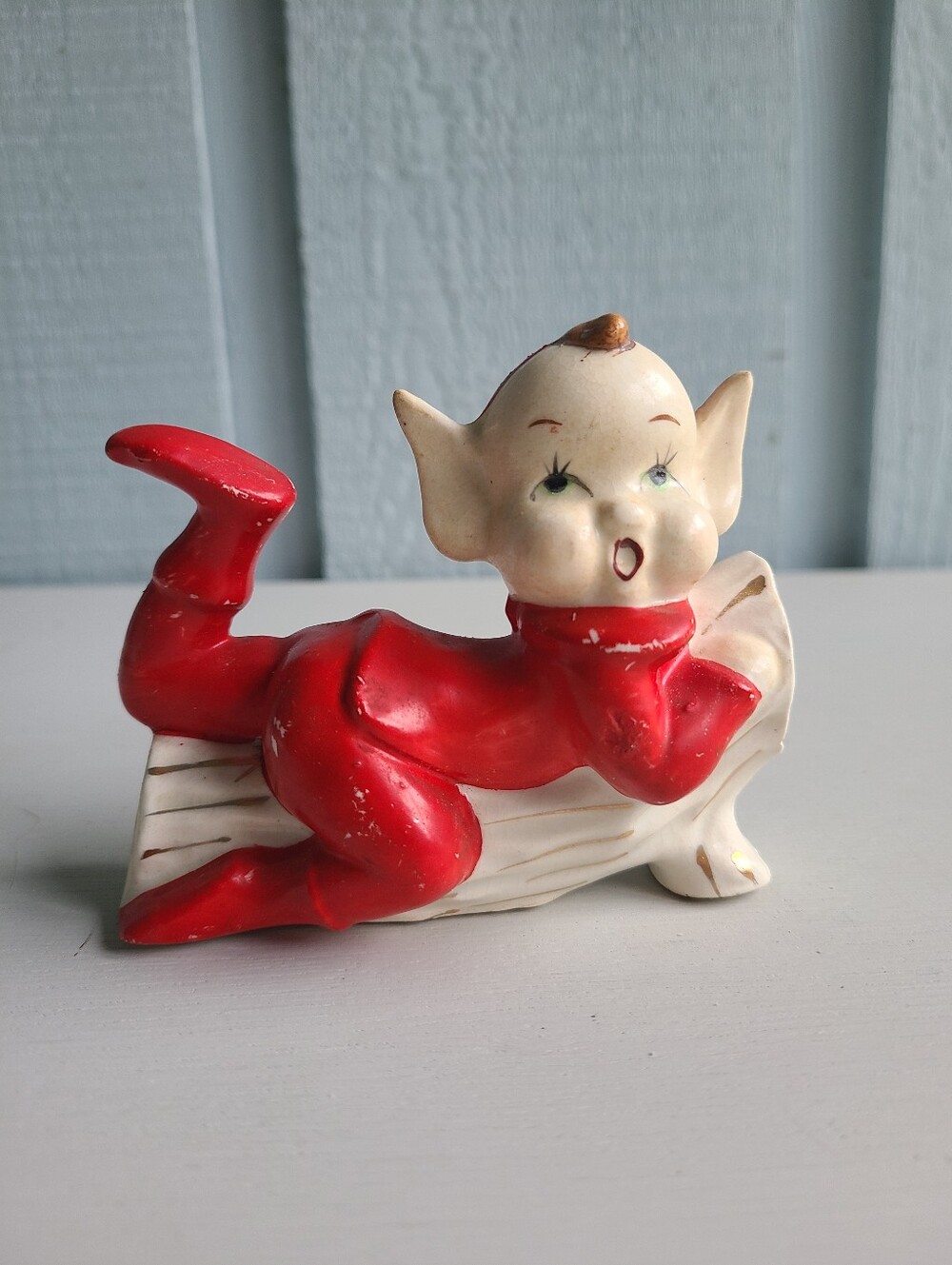Vintage Mid Century Modern Pixie Figurine MCM Japan